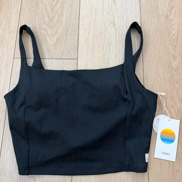 Vuori - Large Inversion Rib Support Tank Black - Picture 1 of 4